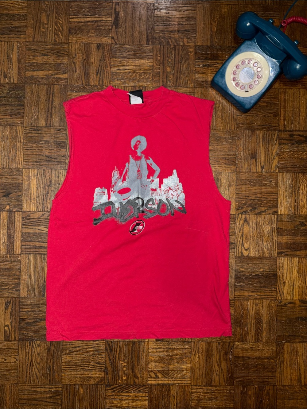 Vintage Y2K “I3” Reebok Red Graphic Limited Edition - Sleeveless Muscle Teed